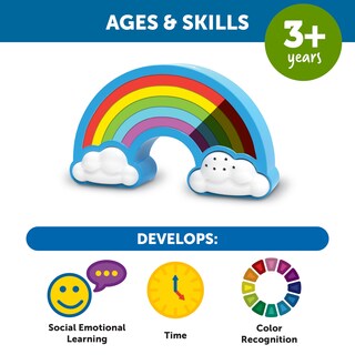 Foto 5 | Juguete Visual Timer Learning Resources Rainbow De 1 Pieza Para Mayores De 3 Años - Venta Internacional.