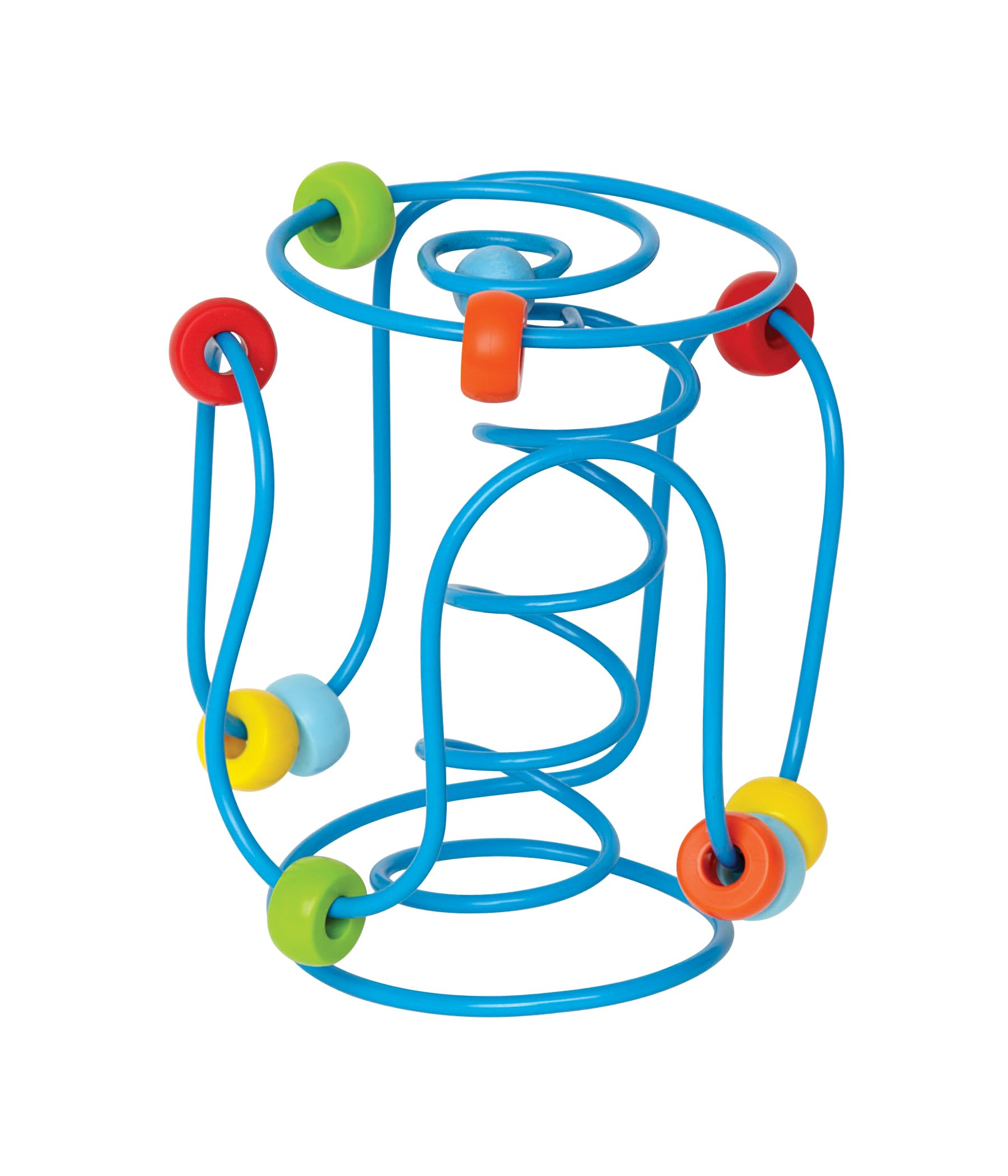 Spring-a-ling De Madera, Ganador Del Premio Bead Maze Hape, De 6 A 3 Años - Venta Internacional.
