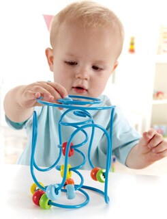 Foto 3 | Spring-a-ling De Madera, Ganador Del Premio Bead Maze Hape, De 6 A 3 Años - Venta Internacional.