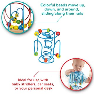 Foto 4 | Spring-a-ling De Madera, Ganador Del Premio Bead Maze Hape, De 6 A 3 Años - Venta Internacional.