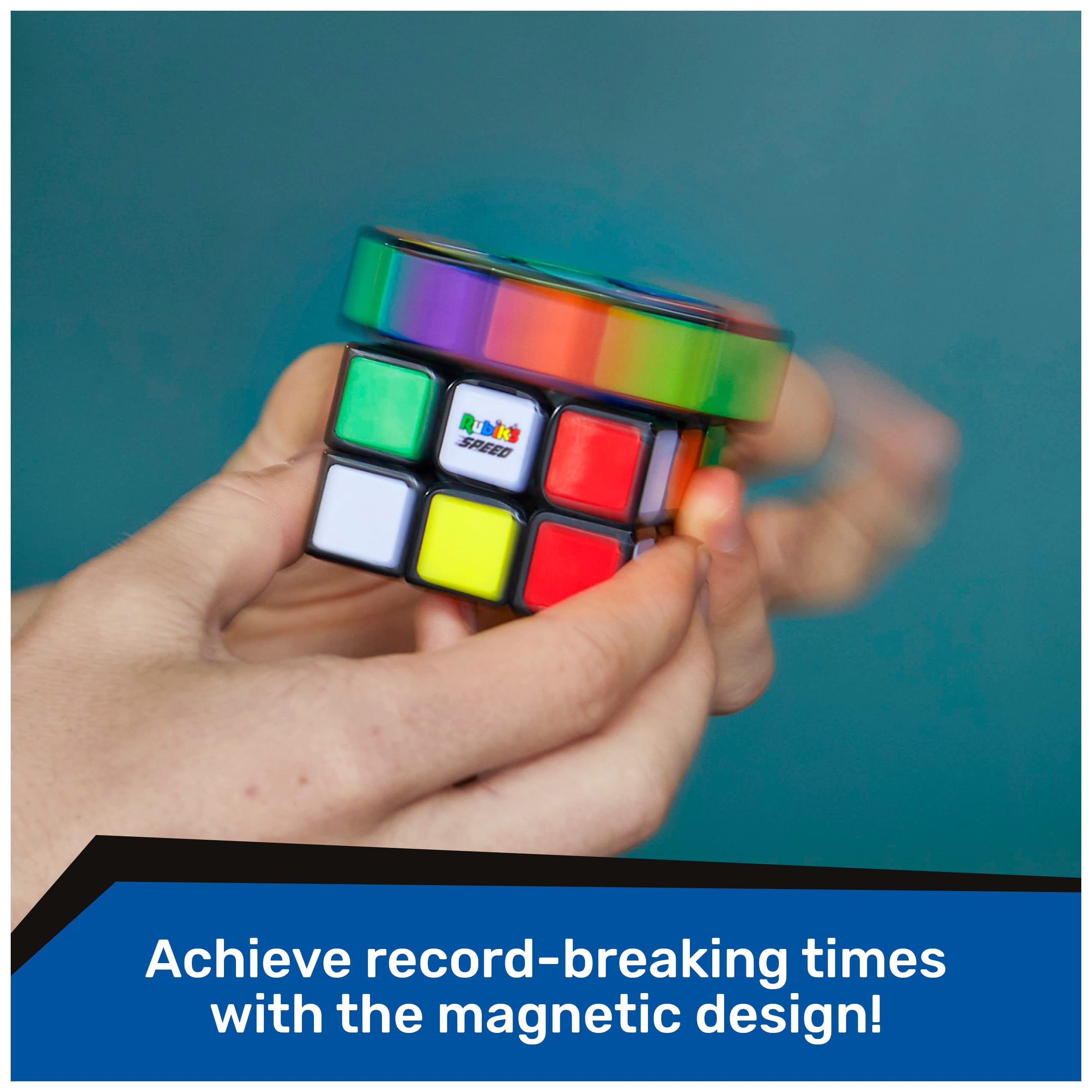 Foto 2 | Cubo De Velocidad Magnético Rubik's Cube 3x3 Para Adultos Y Niños Mayores De 8 Años - Venta Internacional.