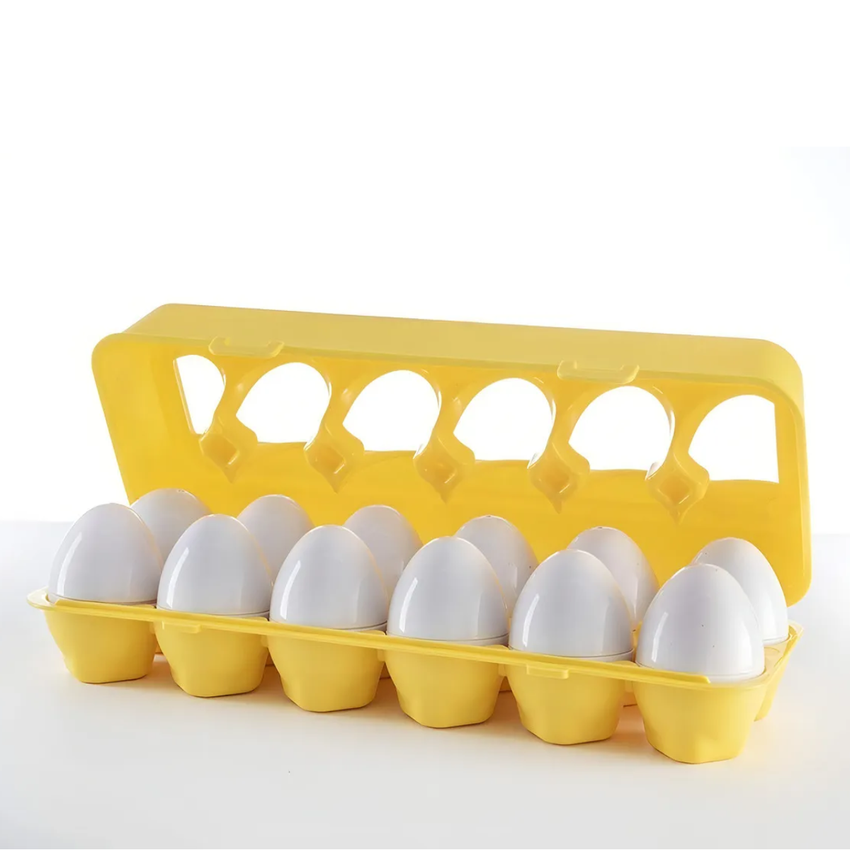 Foto 4 pulgar | Juego Didáctico Huevos De Juguete Educativos Aprender De Numeros Lab.g Amarillo