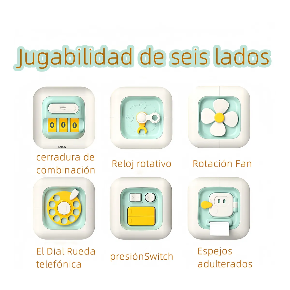 Foto 4 pulgar | Juguete Didáctico  Lab.g Educativo 1pz Verde Claro