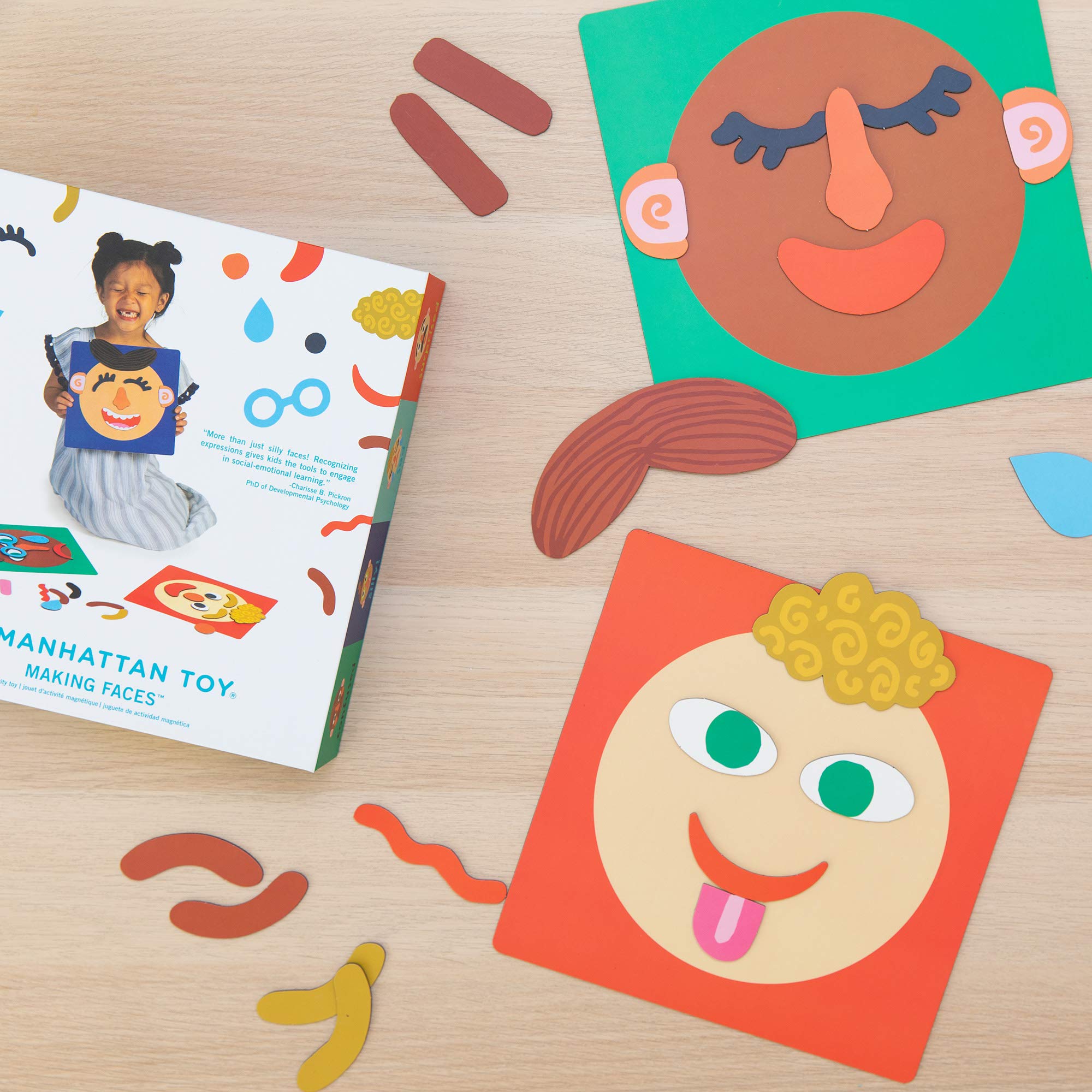 Foto 4 | Creador de Caras Manhattan Toy 34 Piezas Magnéticas - Venta Internacional