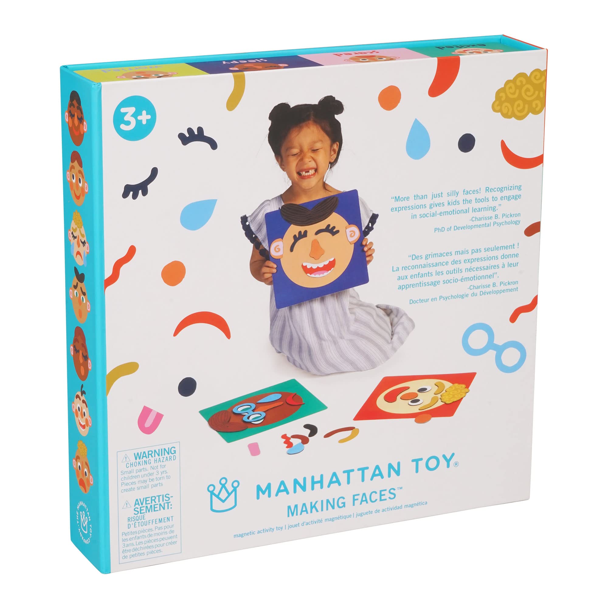 Foto 6 pulgar | Creador de Caras Manhattan Toy 34 Piezas Magnéticas - Venta Internacional