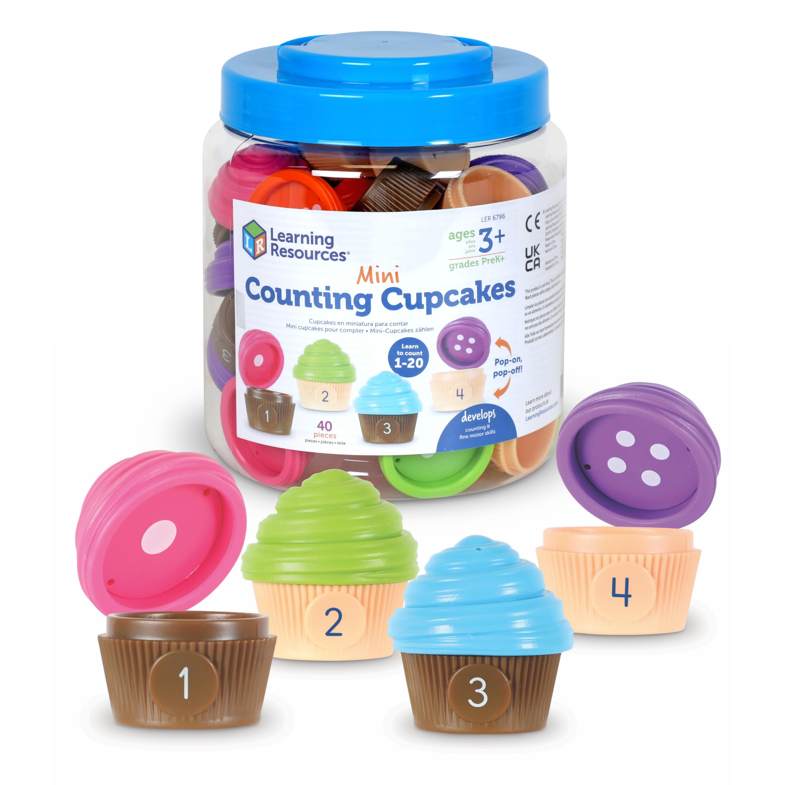 Foto 1 | Minitartas de Juguete Learning Resources Didácticas-Venta Internacional
