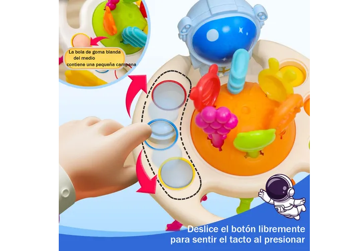 Foto 5 pulgar | Uguete Interactivo Xtellar Montessori, Sensorial Y Estimulación Cognitiva Para Bebés