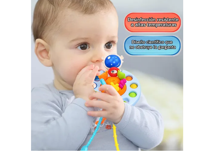 Foto 6 pulgar | Uguete Interactivo Xtellar Montessori, Sensorial Y Estimulación Cognitiva Para Bebés