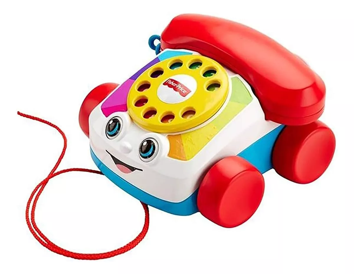 Foto 2 | Teléfono Parlanchín Baby Toy Chatter Fisher Price