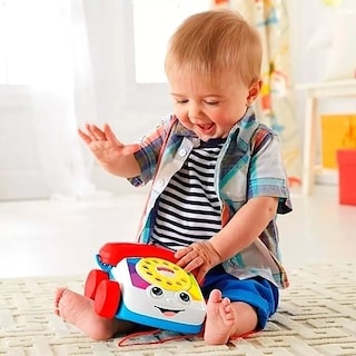 Foto 3 | Teléfono Parlanchín Baby Toy Chatter Fisher Price