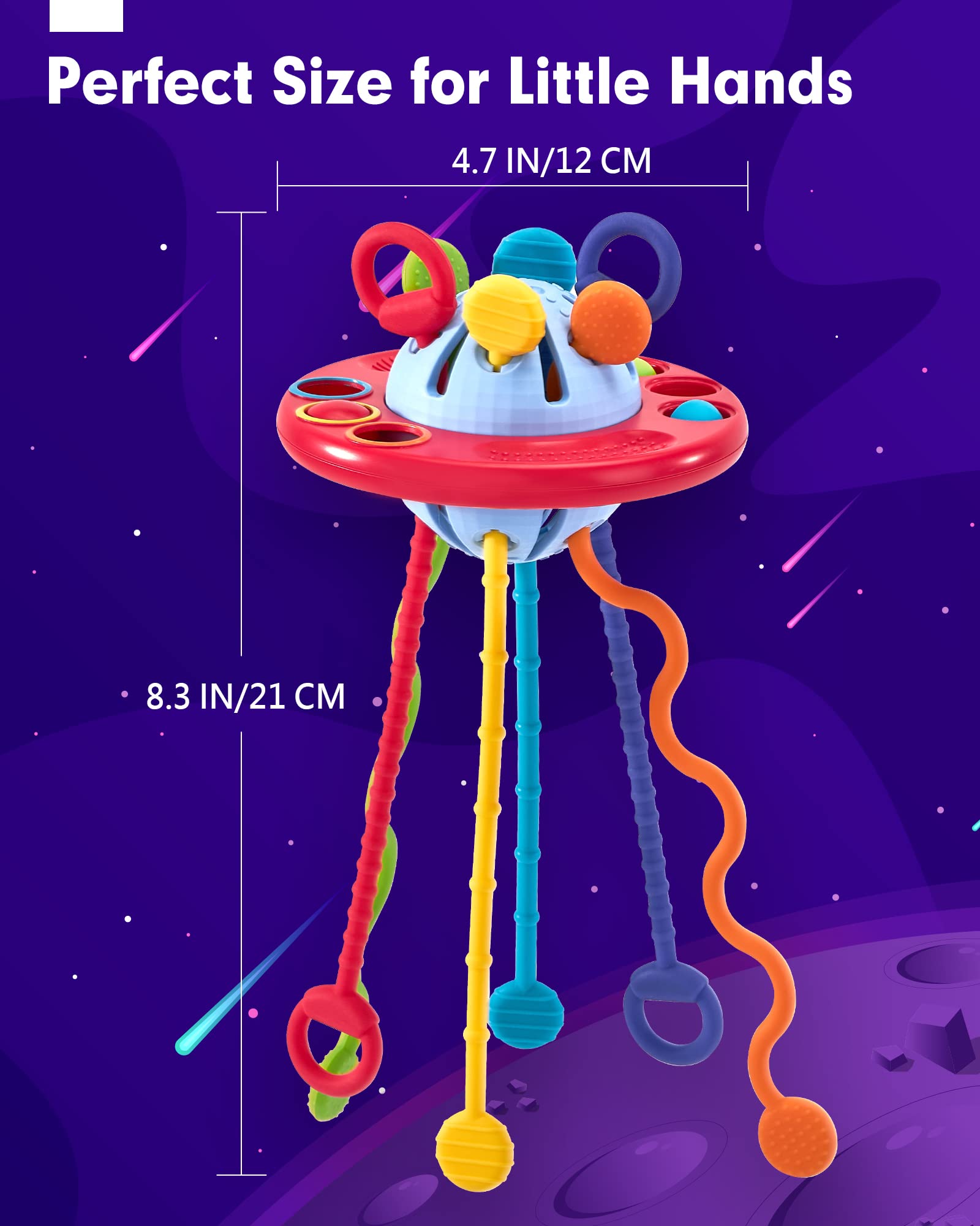 Foto 8 | Venta Internacional - Cordón De Silicona Sensory Toys Hahaland Para Niños Mayores De 18 Meses