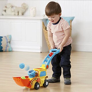 Foto 8 | Venta Internacional - Toy Vtech Pop-a-balls Push & Pop Bulldozer Para Niños