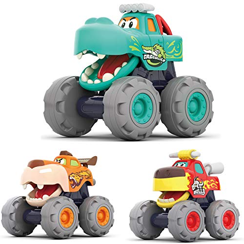 Foto 2 pulgar | Venta Internacional - Toy Cars Moontoy Para Niños De 1 A 3 Años Friction, Paquete De 3