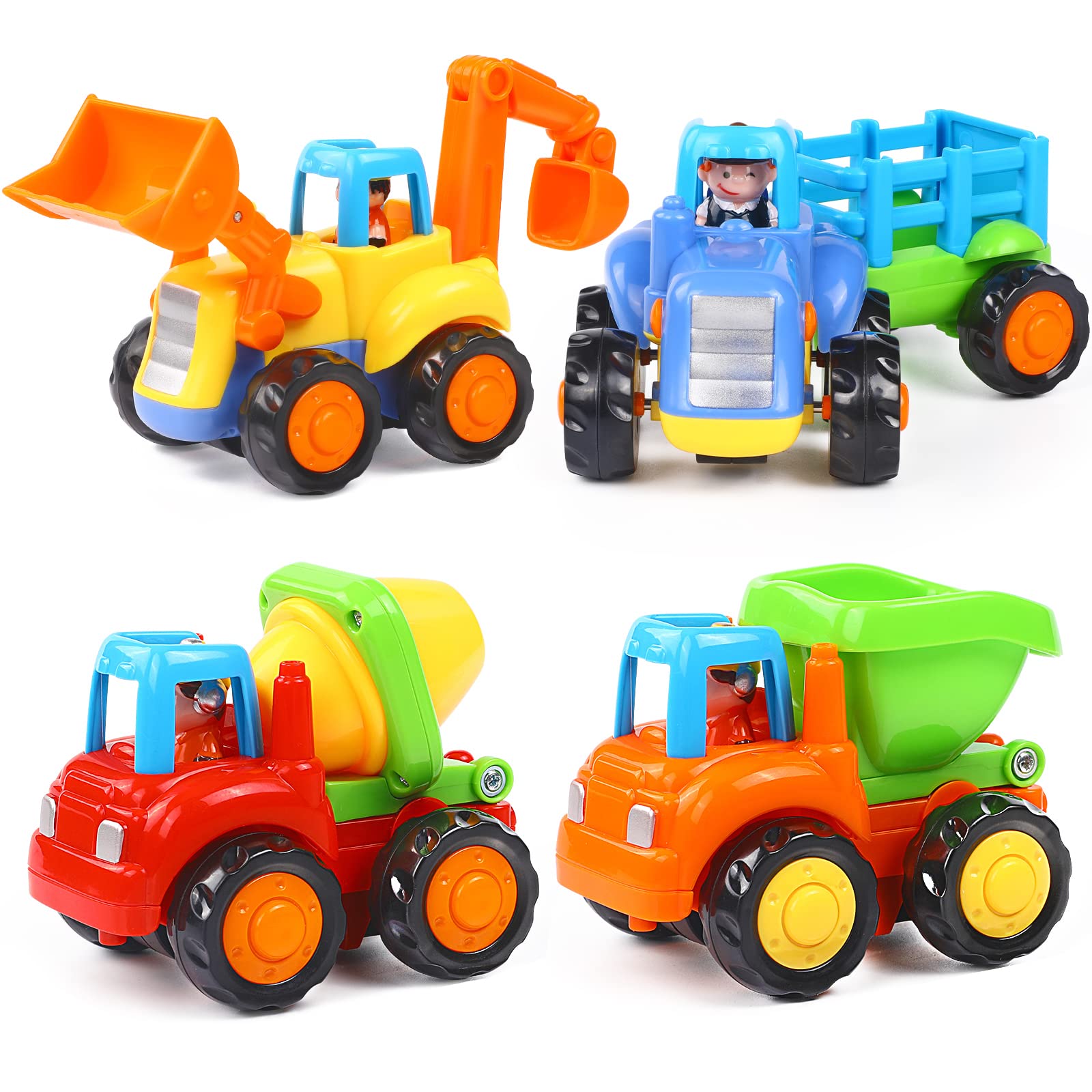 Foto 2 pulgar | Venta Internacional - Juguete De Inercia Orwine De Friction Powered Cars Para Niños Pequeños De 18 M O Más De 4 Peniq