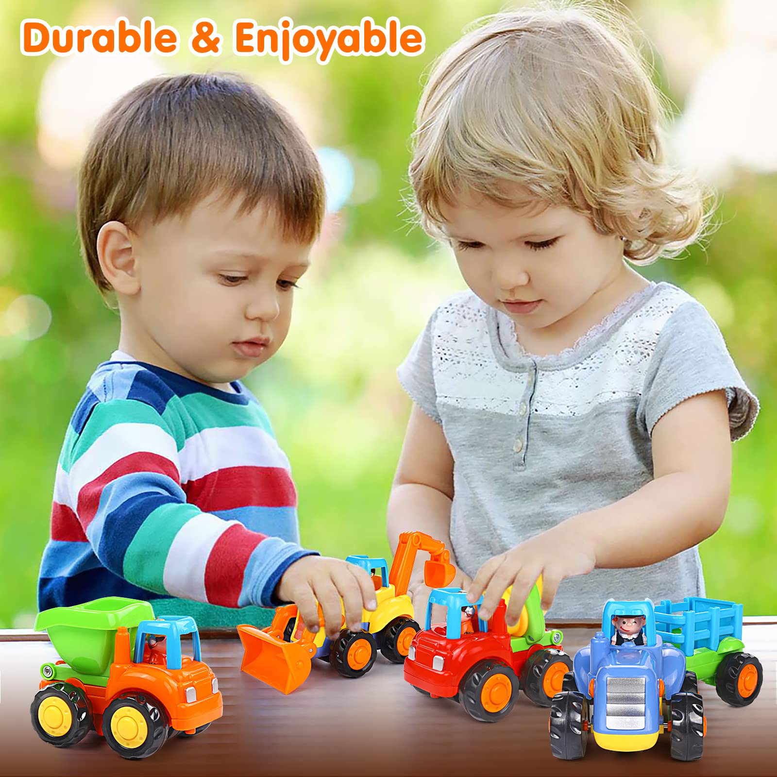 Foto 6 pulgar | Venta Internacional - Juguete De Inercia Orwine De Friction Powered Cars Para Niños Pequeños De 18 M O Más De 4 Peniq