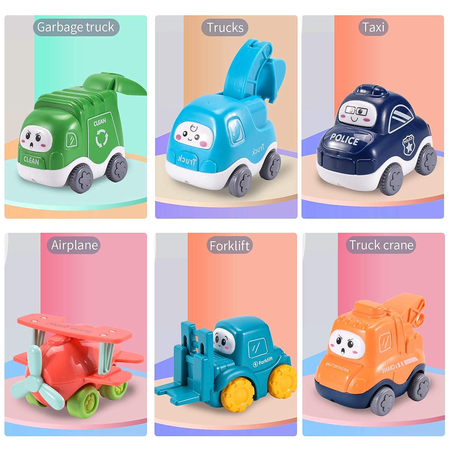 Foto 5 pulgar | Venta Internacional - Set De Coche De Juguete Alasou Baby Truck Con Tapete De Juegos Y Bolsa De Almacenamiento Para 1 A