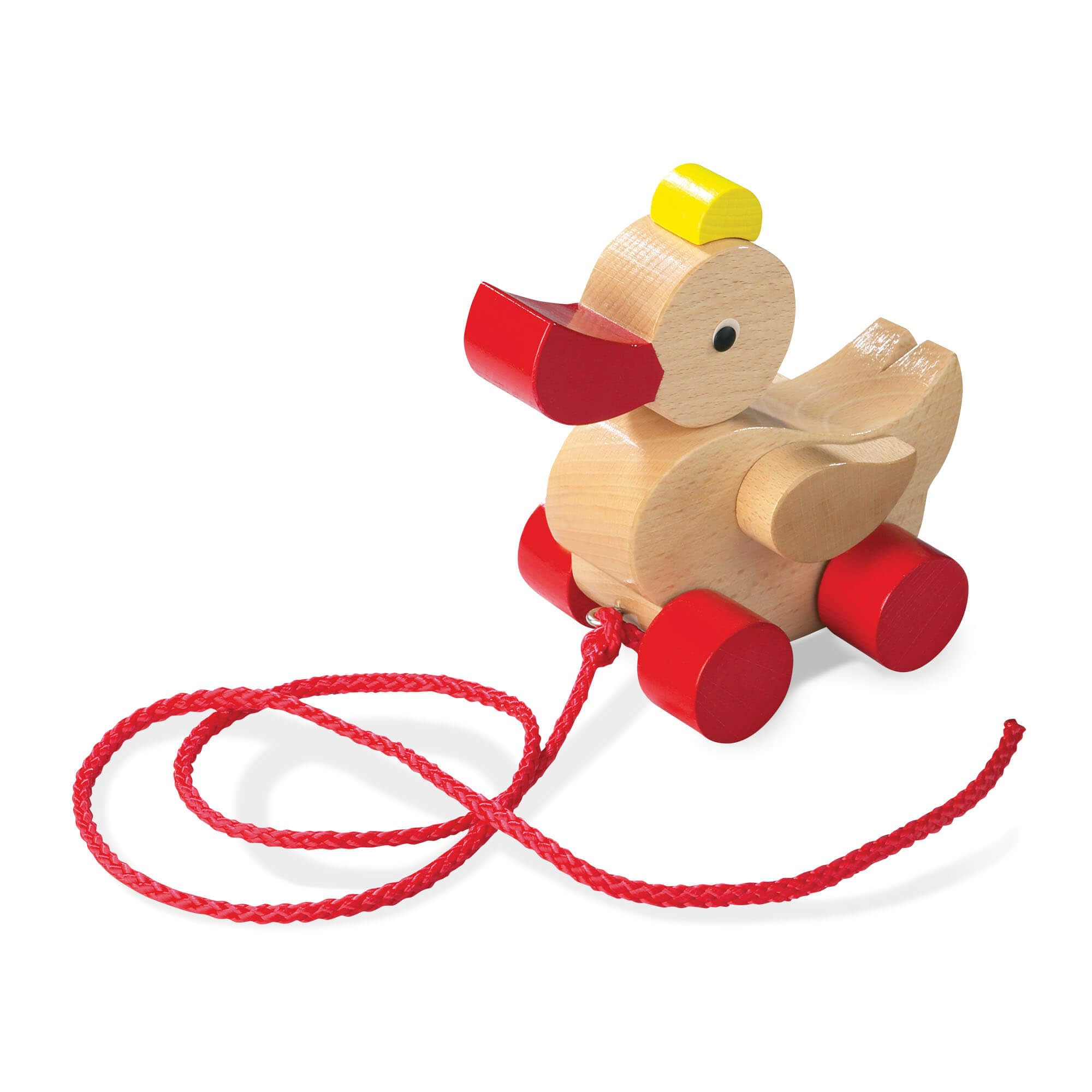 Juguete Clásico De Madera De Pato De Pull Toy Haba Para Niños Pequeños Fabricado En Alemania - Venta Internacional. $1,527