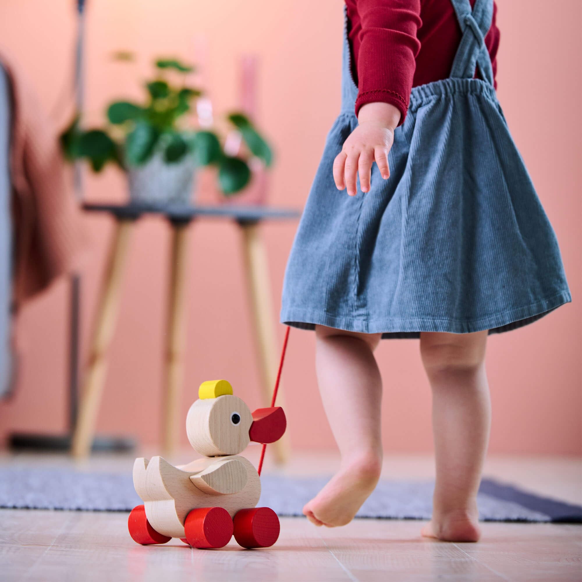 Foto 4 pulgar | Juguete Clásico De Madera De Pato De Pull Toy Haba Para Niños Pequeños Fabricado En Alemania - Venta Internacional.