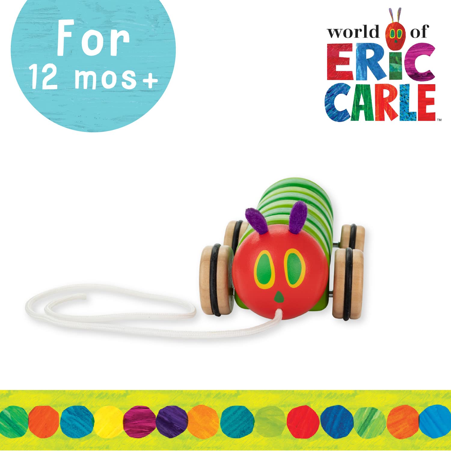 Foto 7 pulgar | Juguete De Madera Kids Preferred The Very Hungry Caterpillar - Venta Internacional.