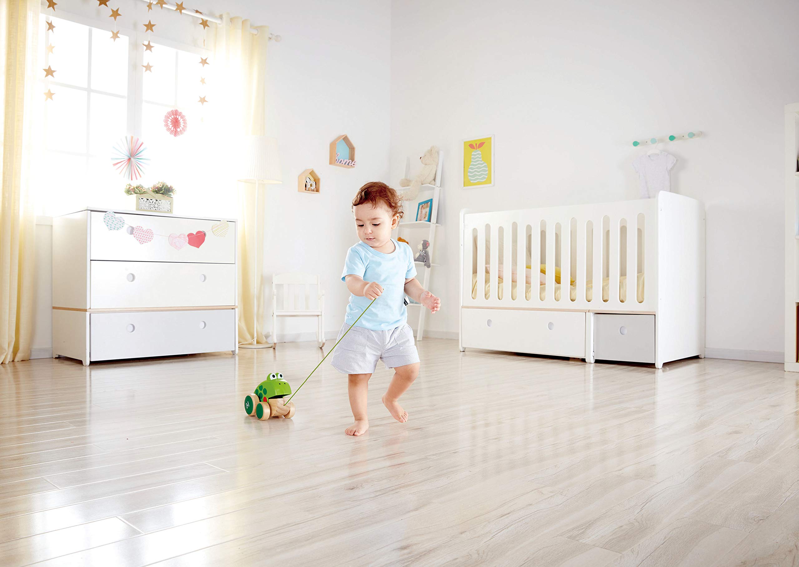 Foto 4 | Juguete De Madera Con Forma De Rana Con Forma De Rana Para Comer Moscas Para Niños Pequeños - Venta Internacional.