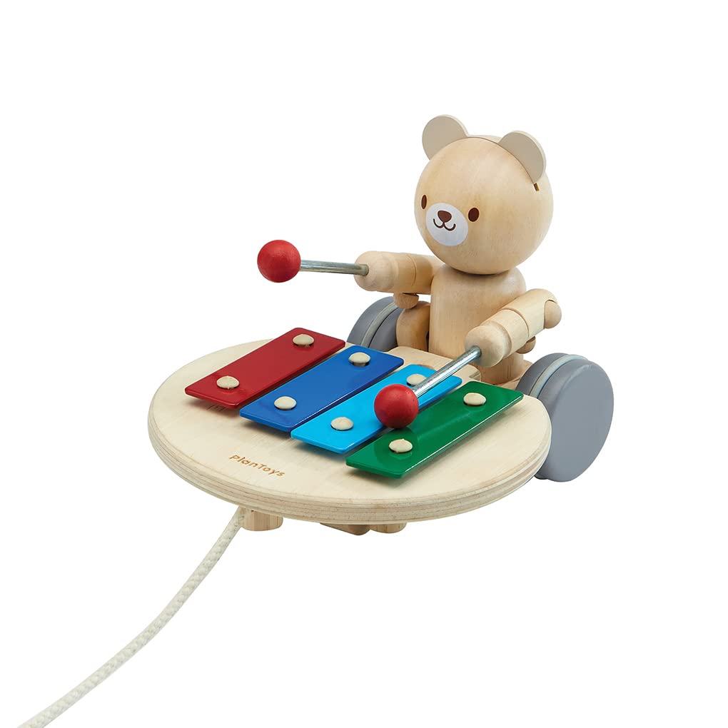 Foto 2 pulgar | Pull-along Musical Bear Plantoys 5271 Para Niños Pequeños - Venta Internacional.