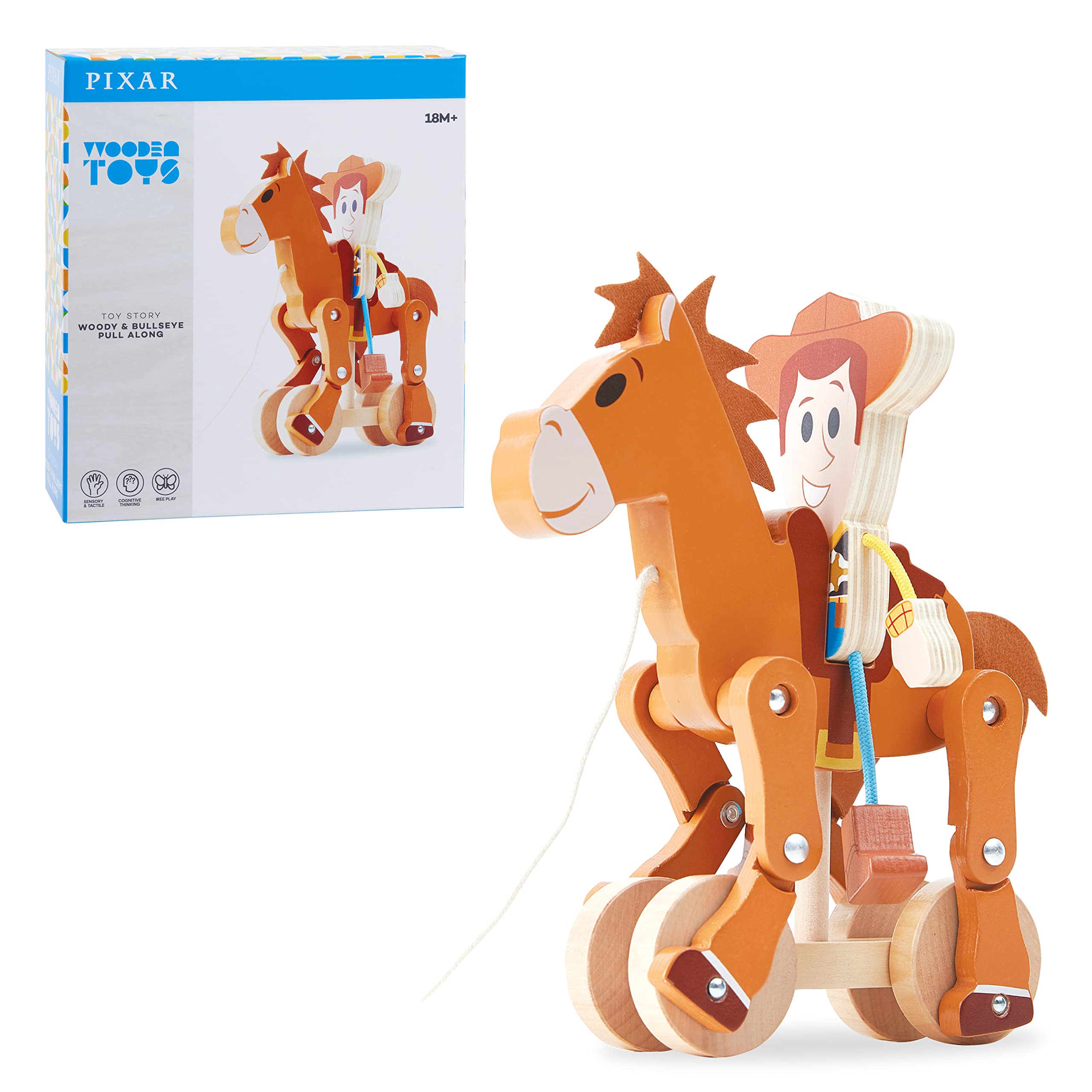 Foto 2 pulgar | Juguete Para Tirar Just Play Disney Pixar Toy Story Woody - Venta Internacional.