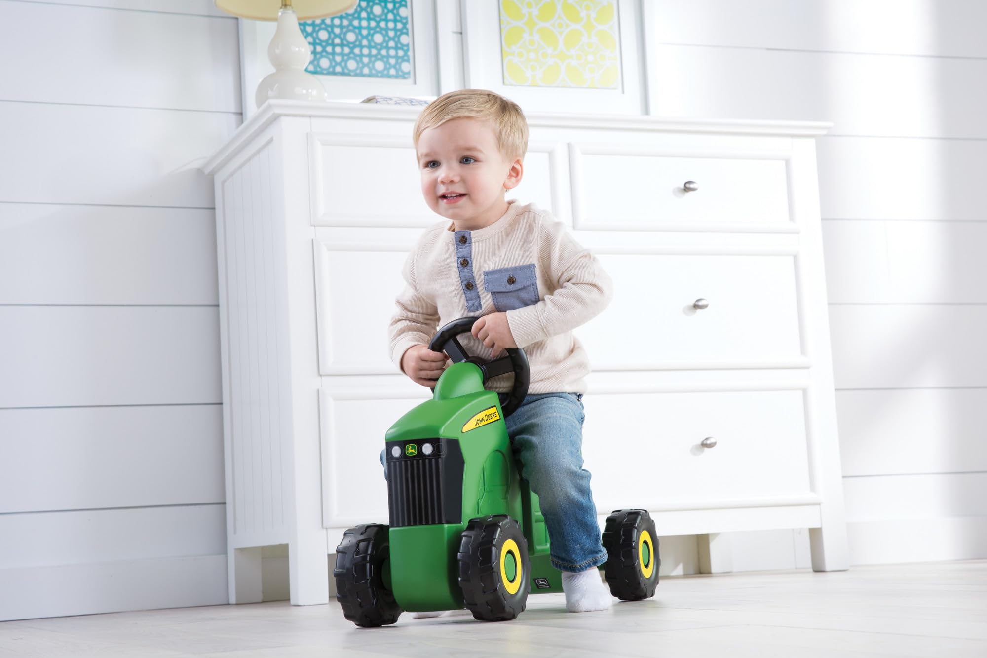 Foto 4 pulgar | Tractor De Actividades Ride On Toy John Deere Sit 'n Scoot, Verde - Venta Internacional.