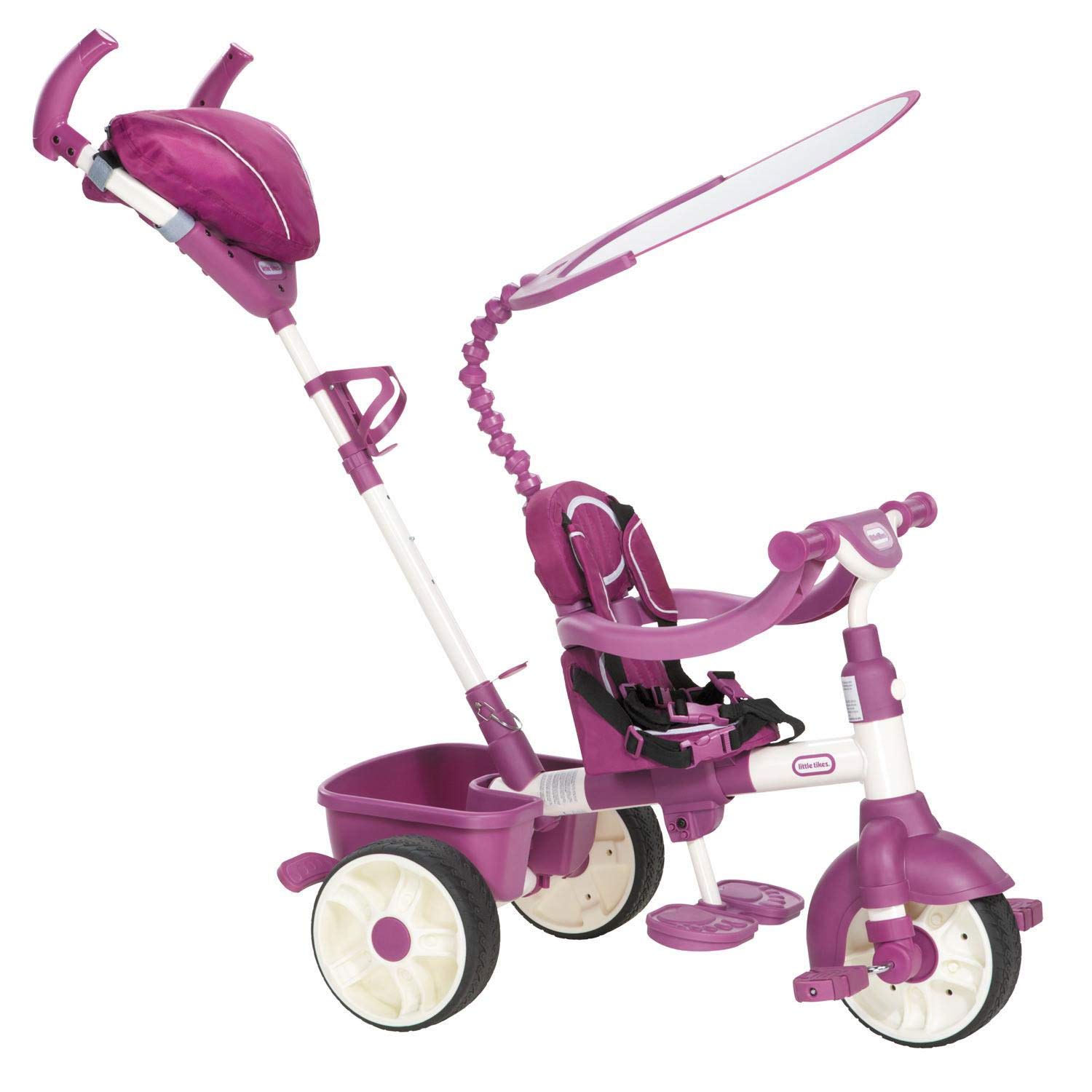 Foto 2 pulgar | Trike Ride On Little Tikes, Edición Deportiva 4 En 1, Color Rosa Y Morado - Venta Internacional.