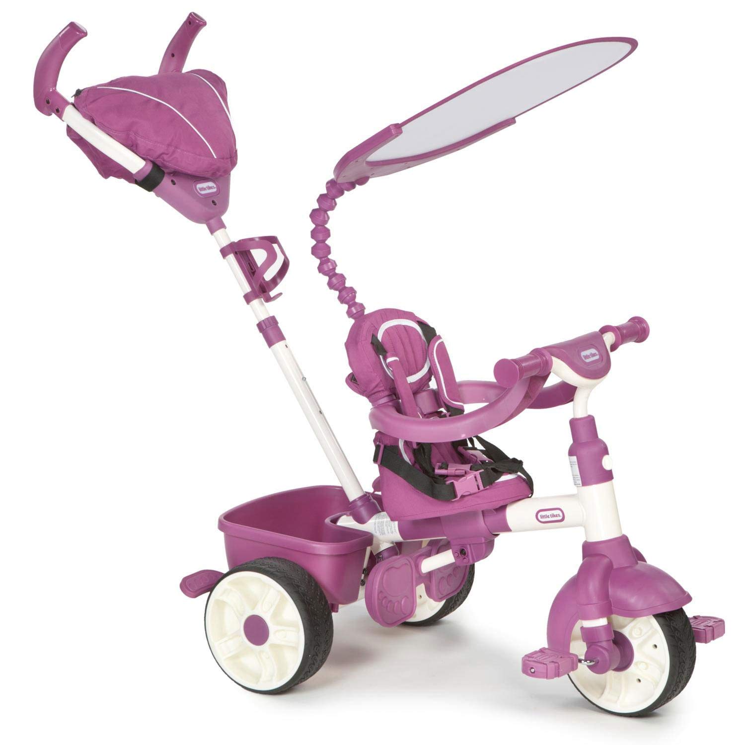 Foto 4 pulgar | Trike Ride On Little Tikes, Edición Deportiva 4 En 1, Color Rosa Y Morado - Venta Internacional.