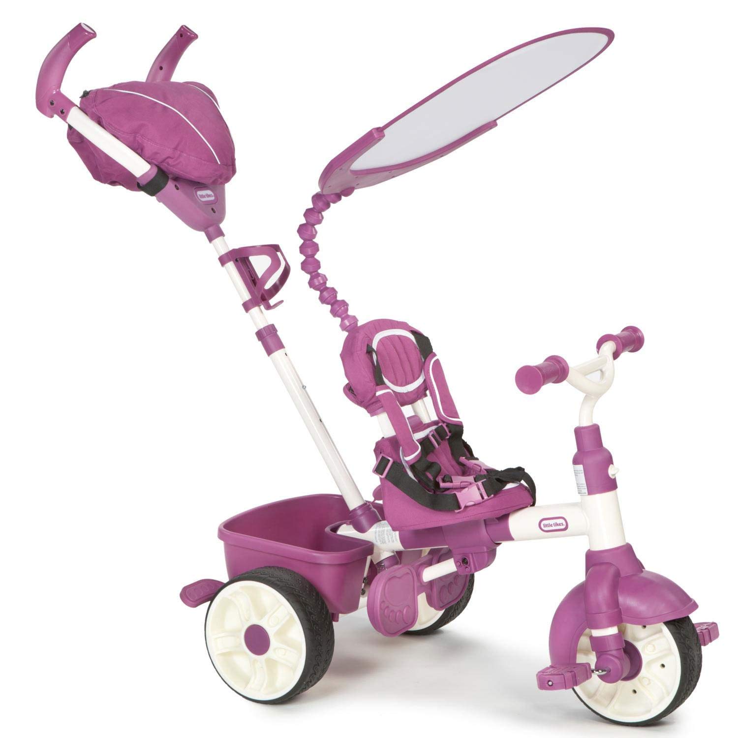 Foto 5 pulgar | Trike Ride On Little Tikes, Edición Deportiva 4 En 1, Color Rosa Y Morado - Venta Internacional.