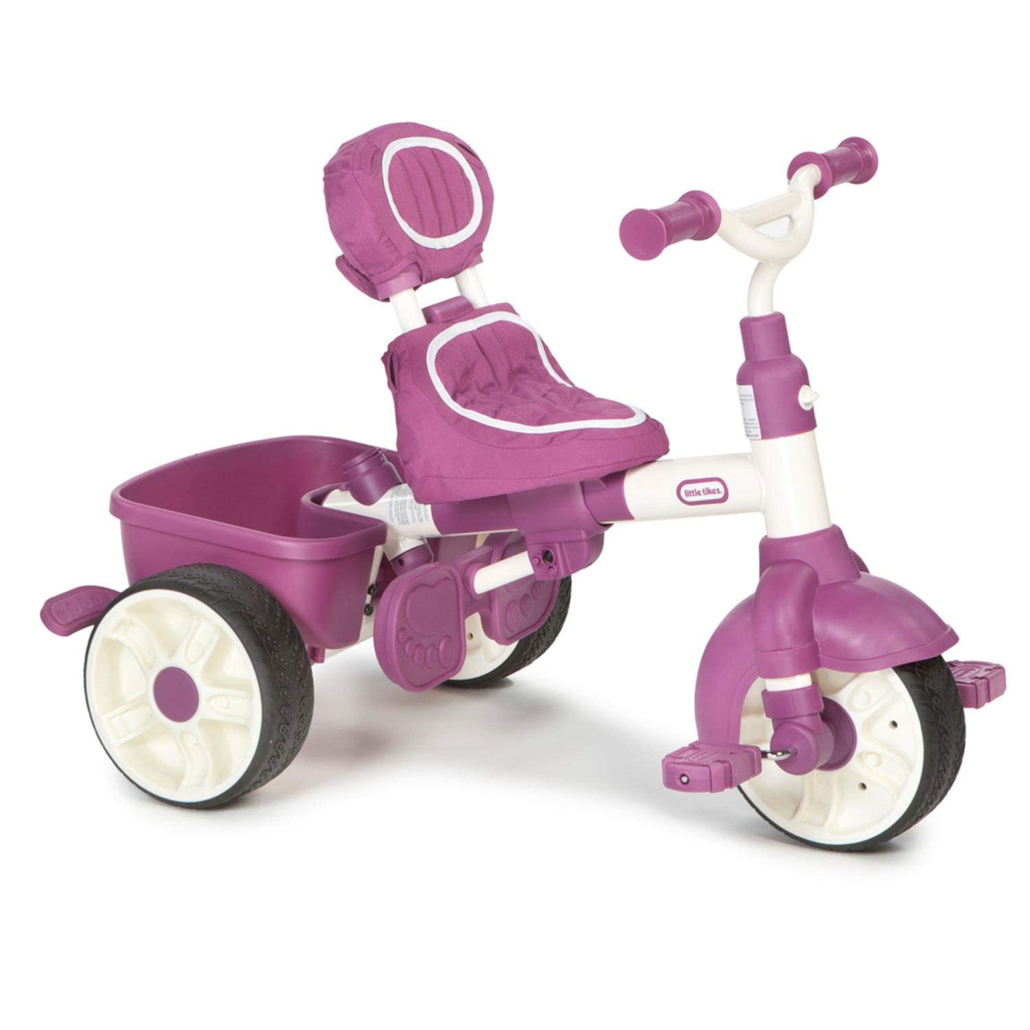 Foto 6 pulgar | Trike Ride On Little Tikes, Edición Deportiva 4 En 1, Color Rosa Y Morado - Venta Internacional.