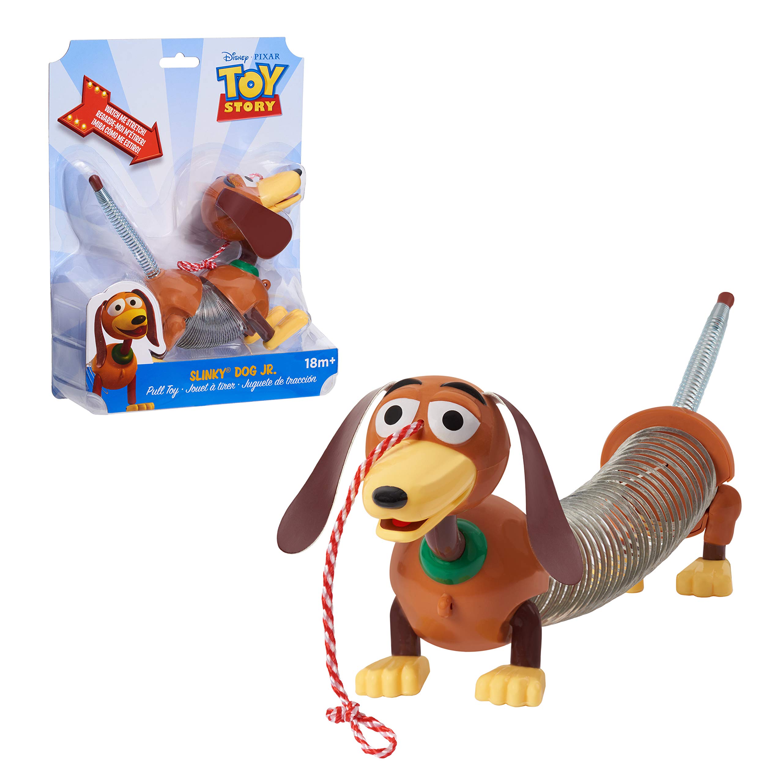 Pull Toy Just Play Disney Pixar Toy Story Slinky Dog Jr - Venta Internacional. $895