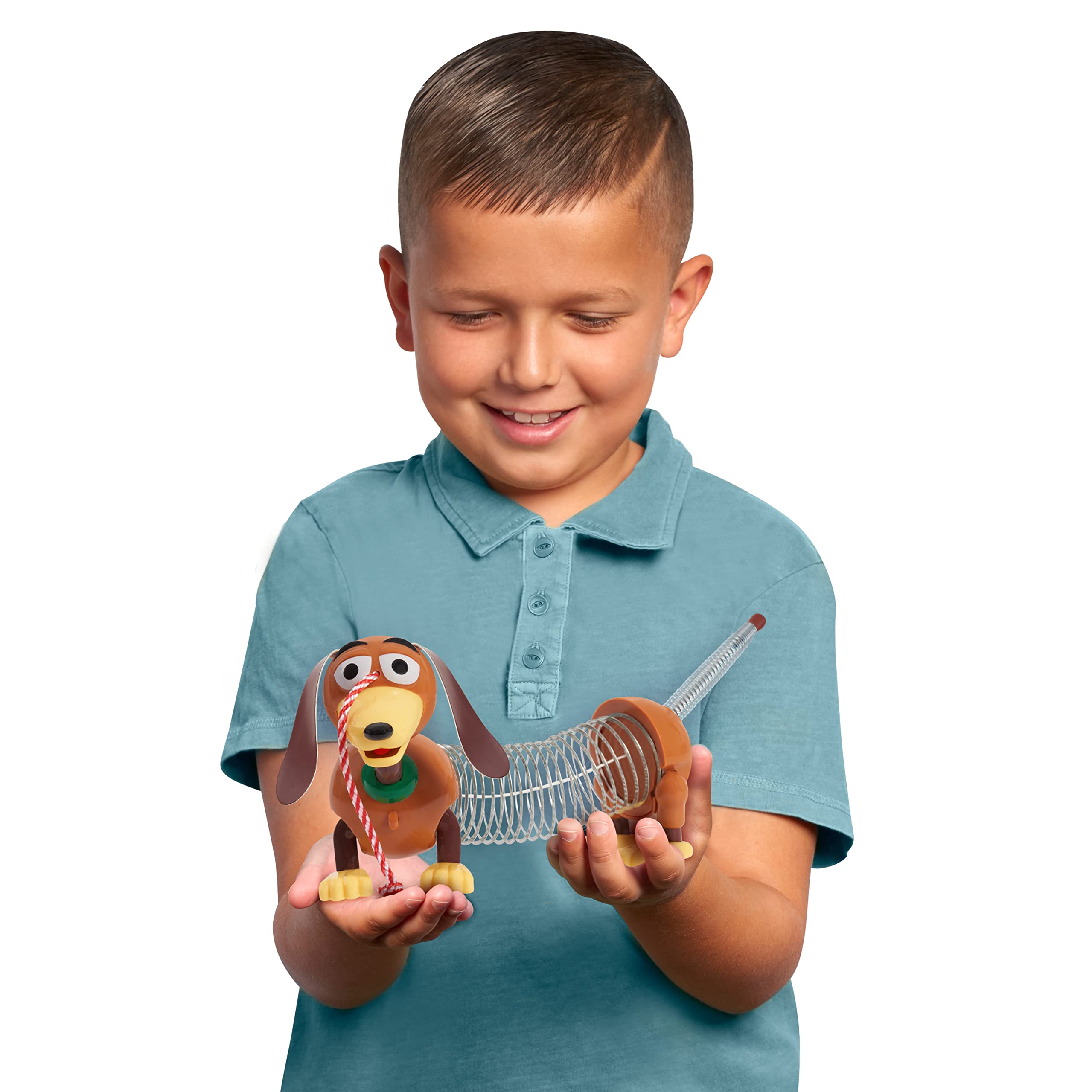 Foto 3 pulgar | Pull Toy Just Play Disney Pixar Toy Story Slinky Dog Jr - Venta Internacional.