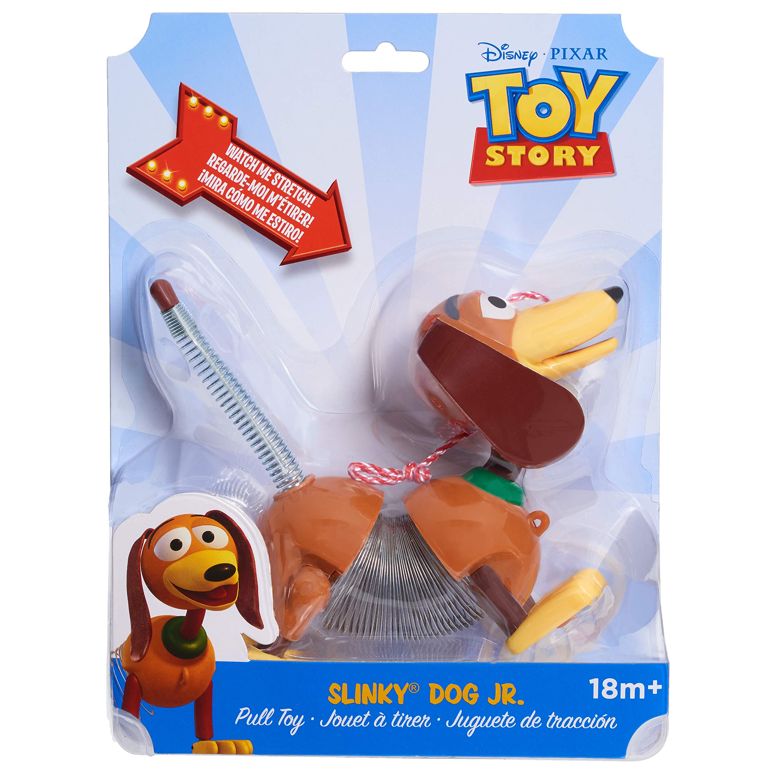 Foto 7 pulgar | Pull Toy Just Play Disney Pixar Toy Story Slinky Dog Jr - Venta Internacional.