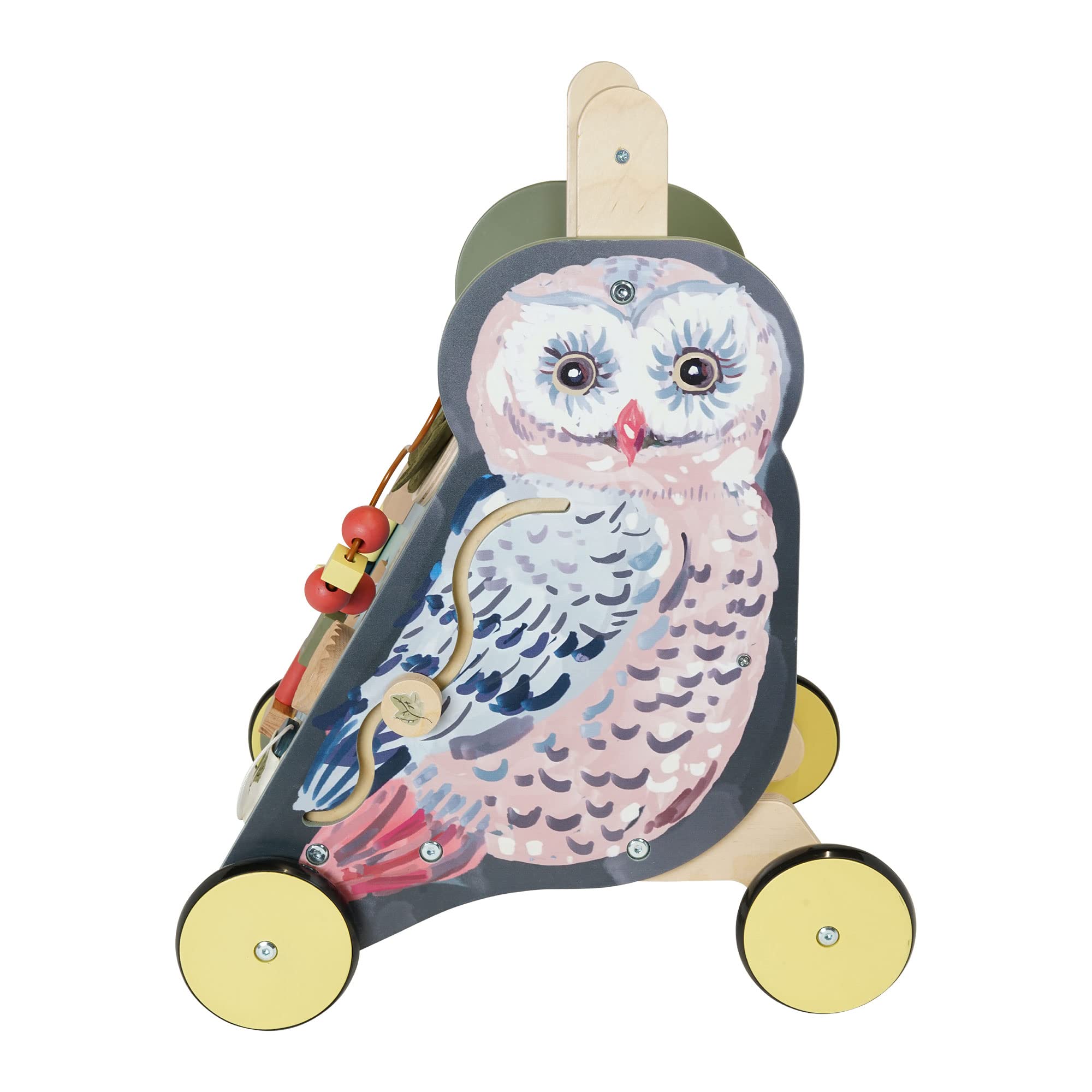 Foto 5 pulgar | Push Cart Manhattan Toy Wildwoods Owl Con Clasificador De Formas 1+ - Venta Internacional.