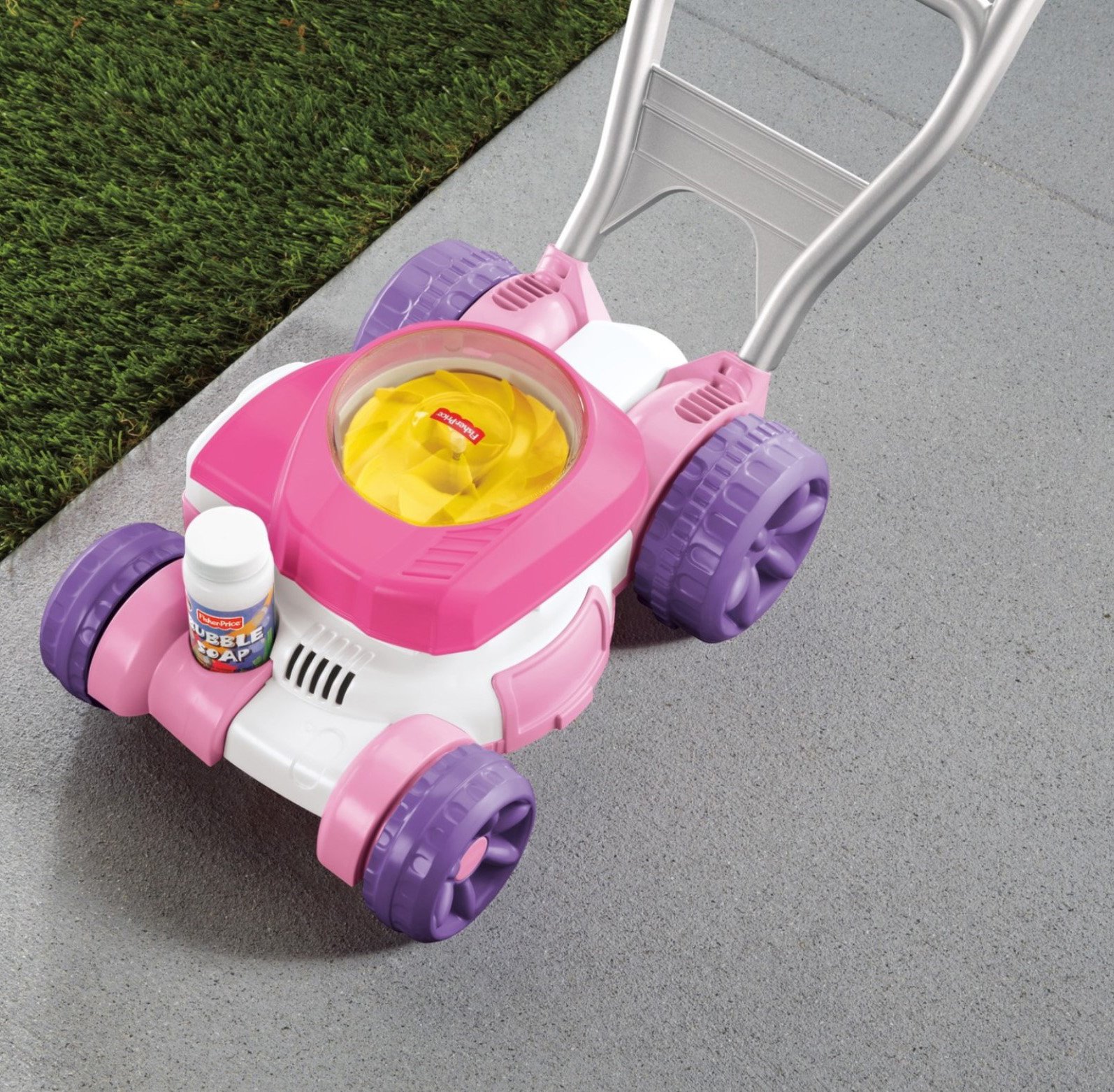 Foto 6 | Cortadora De Burbujas Fisher-price Pink Con Solución De Sonido Y Burbujas - Venta Internacional.