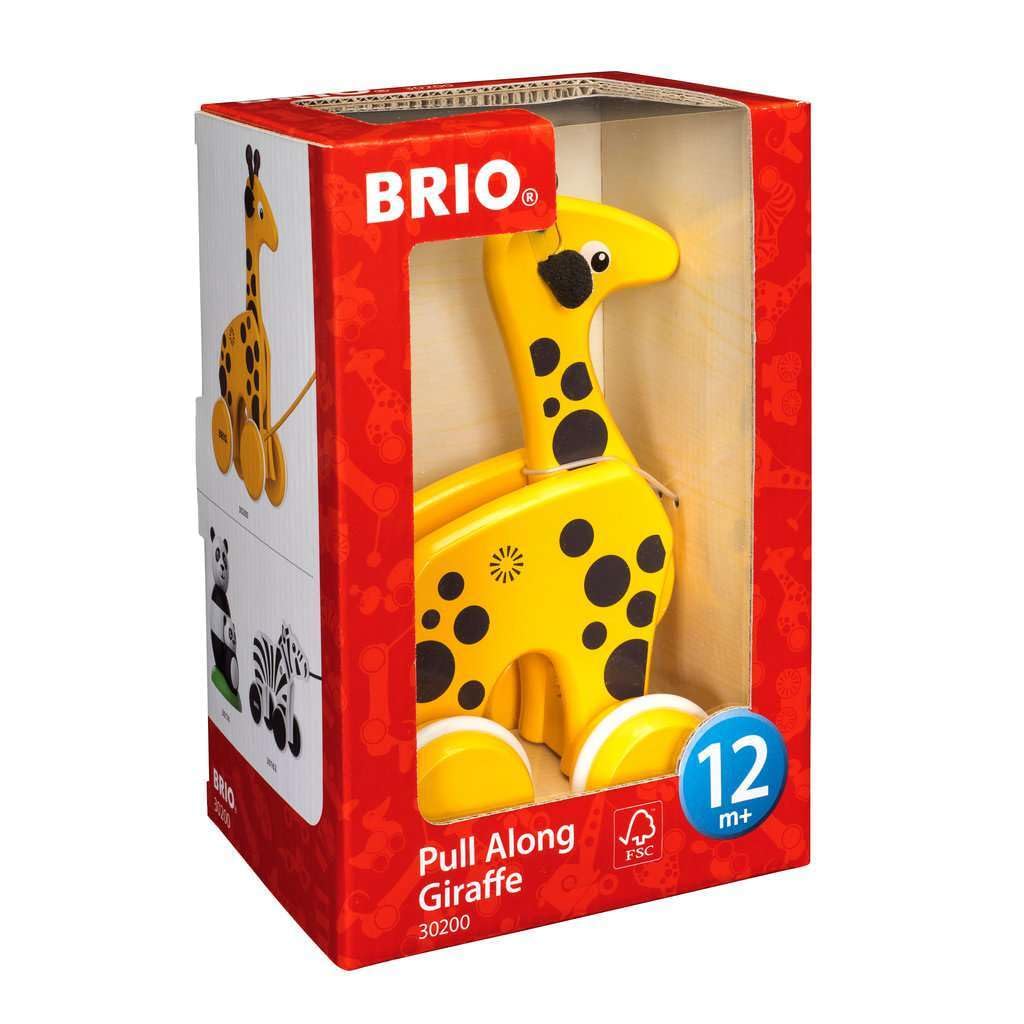Foto 2 pulgar | Juguete De Madera De Jirafa Pull Along Brio 30200 Para Niños Mayores De 1 Año - Venta Internacional.