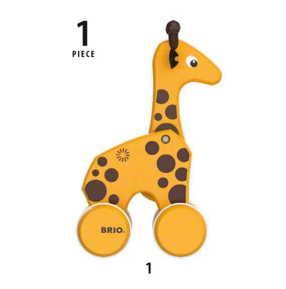 Foto 5 pulgar | Juguete De Madera De Jirafa Pull Along Brio 30200 Para Niños Mayores De 1 Año - Venta Internacional.