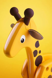 Foto 5 | Juguete De Madera De Jirafa Pull Along Brio 30200 Para Niños Mayores De 1 Año - Venta Internacional.
