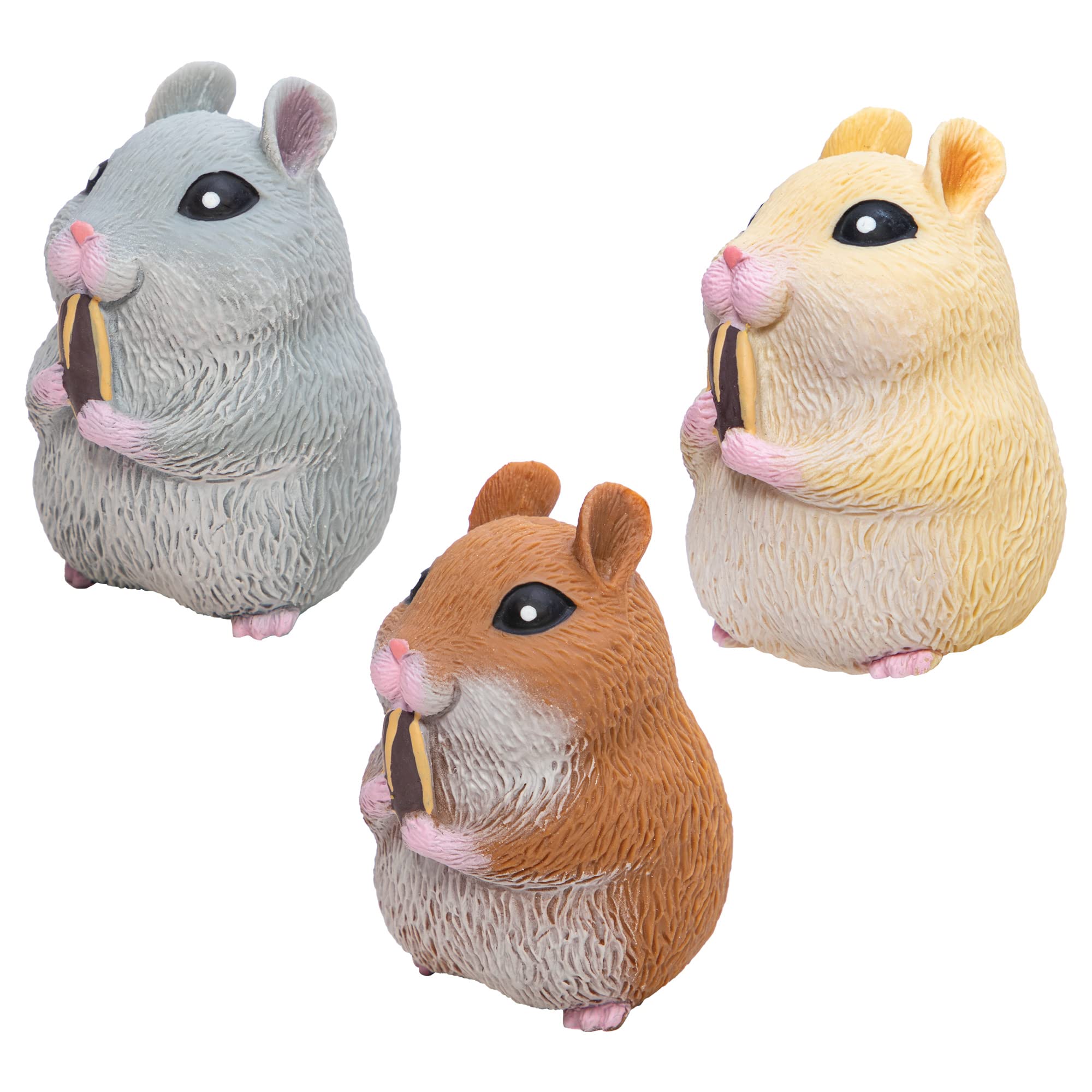 Juguete De Peluche Schylling Chonky Cheeks Hamster A Partir De 3 Años - Venta Internacional.