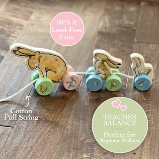 Foto 3 | Juguete De Madera Para Tirar Preferido Para Niños, Adivina Cuánto Te Quiero - Venta Internacional.