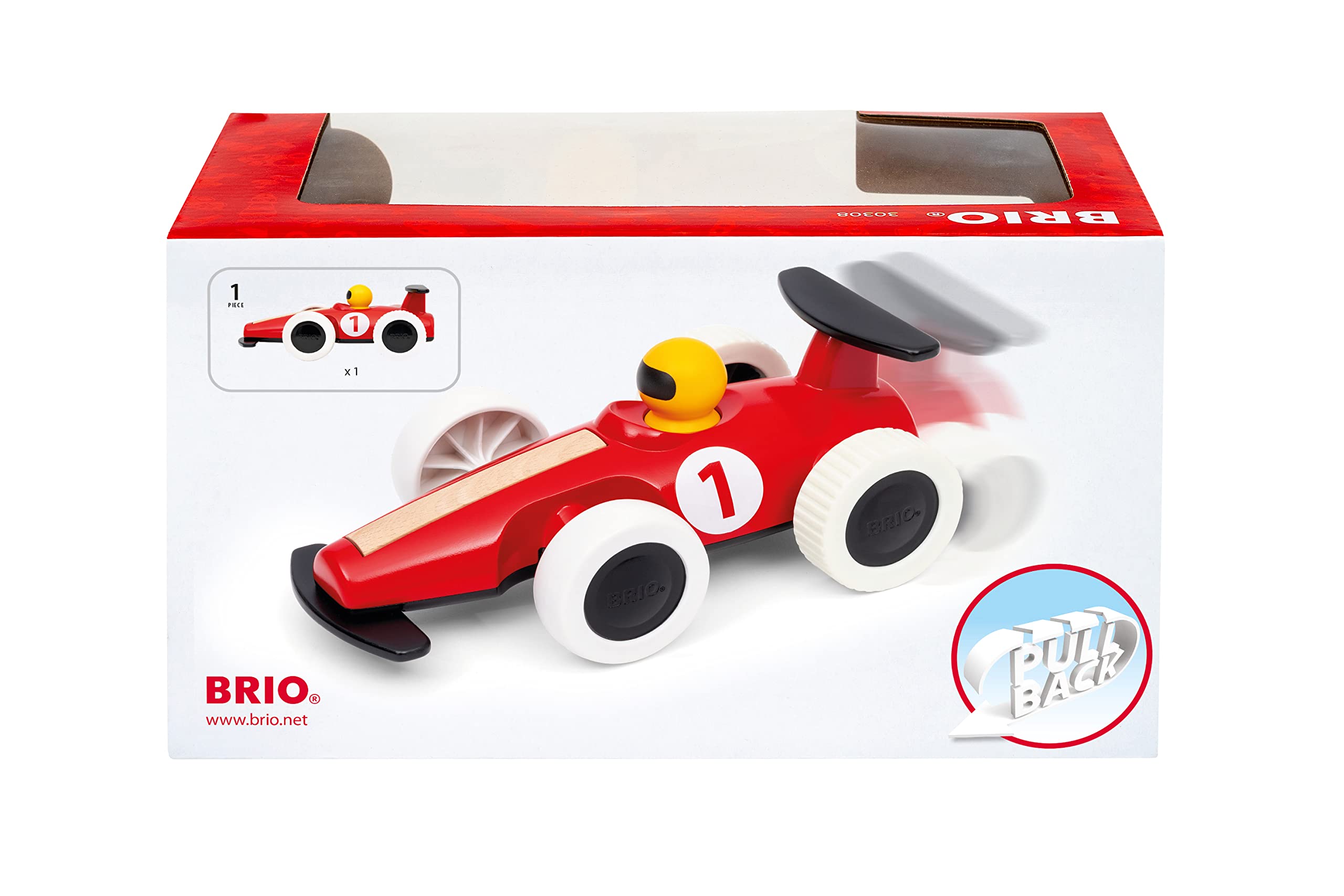 Foto 7 pulgar | Toy Race Car Brio 30308, Tamaño Grande, Para Niños A Partir De 18 Meses - Venta Internacional.
