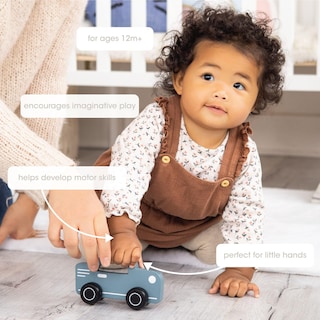 Foto 2 | Coche De Juguete Pearhead Push And Pull Montessori Para Bebés Y Niños Pequeños - Venta Internacional.