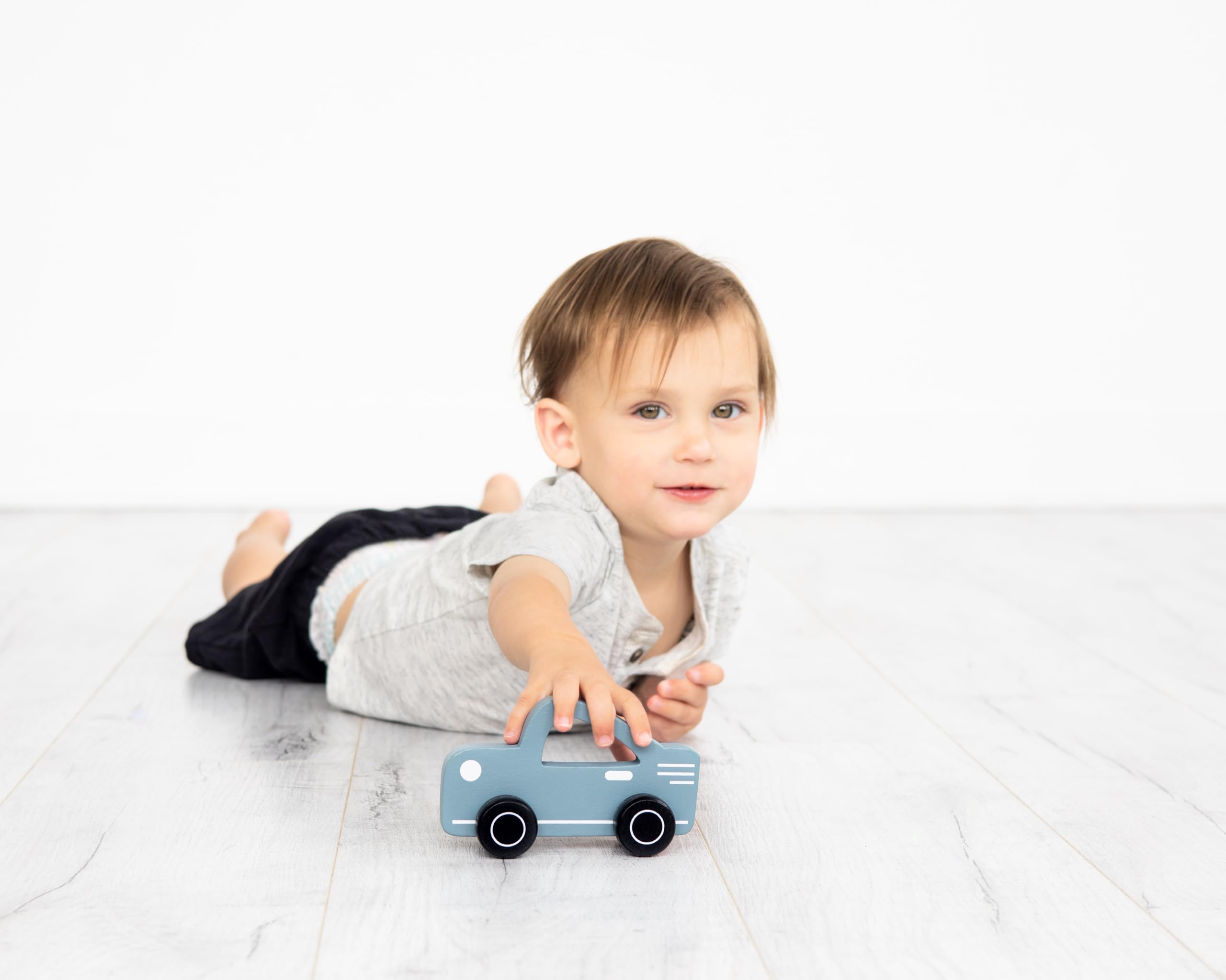 Foto 6 pulgar | Coche De Juguete Pearhead Push And Pull Montessori Para Bebés Y Niños Pequeños - Venta Internacional.