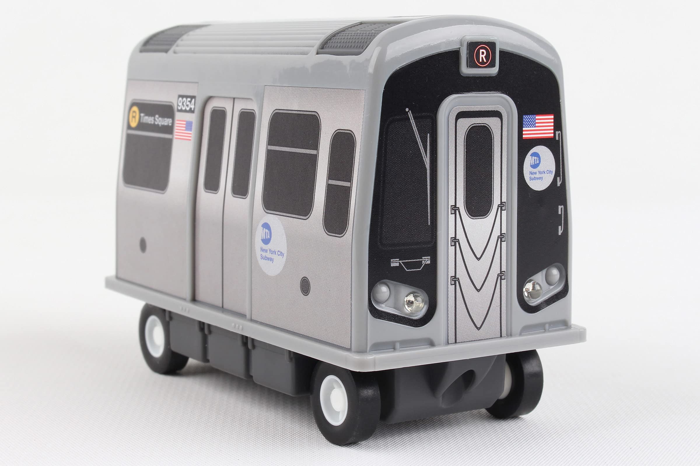 Foto 3 | Toy Daron Mta Subway Pullback Con Luz Y Sonido Tt3501 Gris - Venta Internacional.
