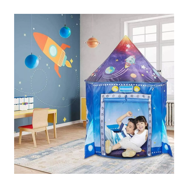 Foto 4 pulgar | Casa Campaña Niña Niños Tienda Juegos Niño Castillos Casita Color: Azul Wünd
