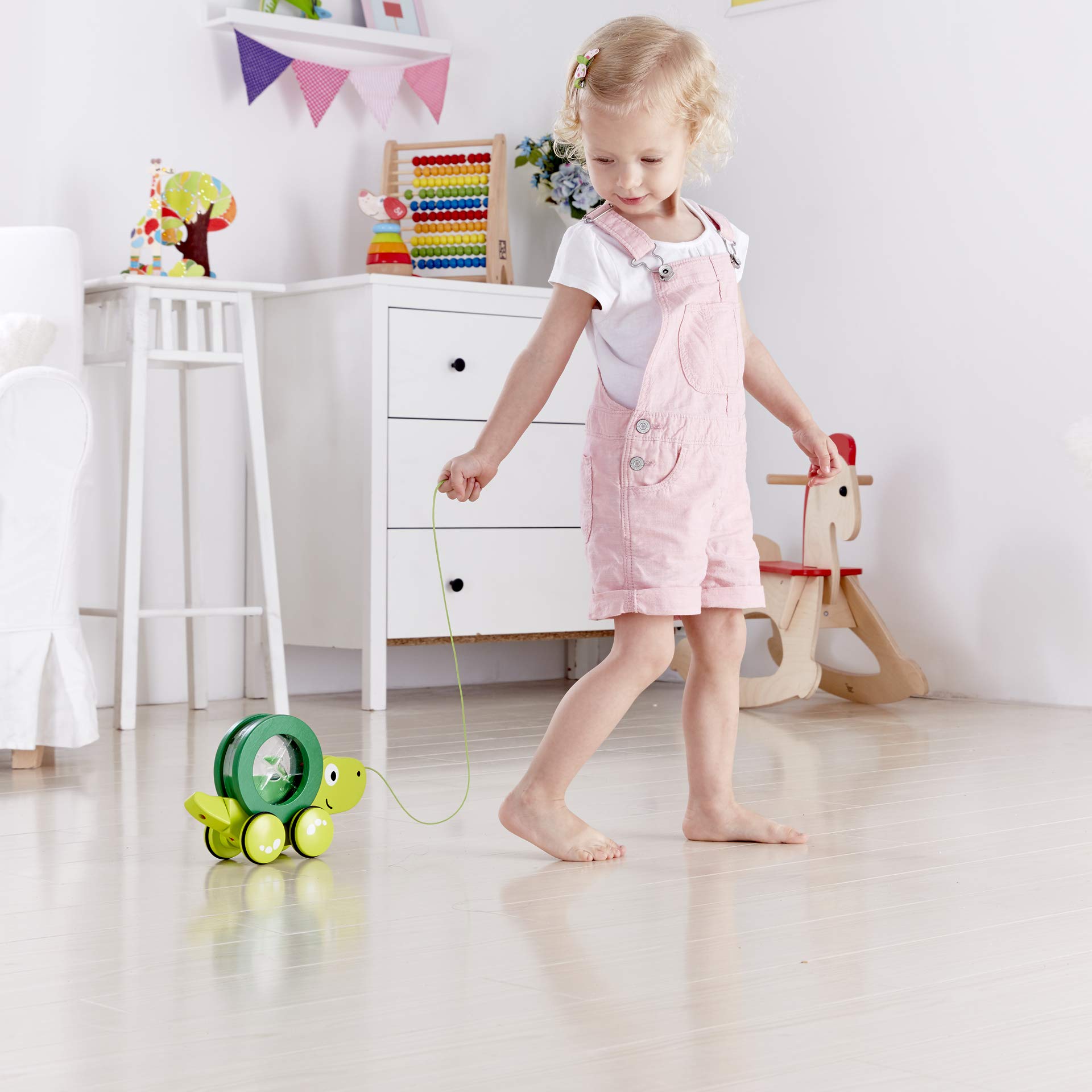 Foto 3 pulgar | Juguete Pull Along Hape Tito The Turtle Wood Para Niños De Más De 12 M - Venta Internacional.
