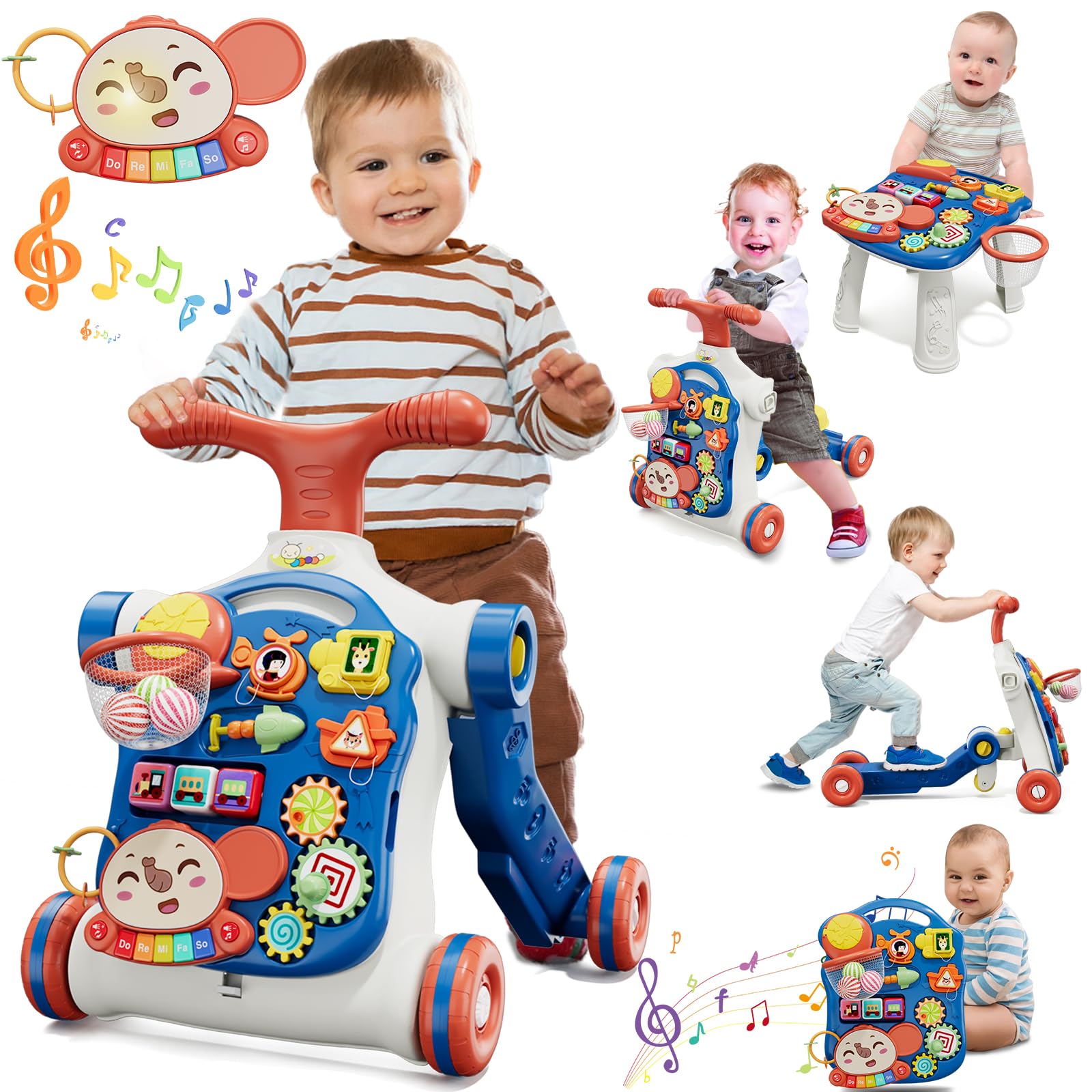 Foto 2 pulgar | Andador Qdragon 5 En 1 para Bebés de 12 Meses O Más - Venta Internacional