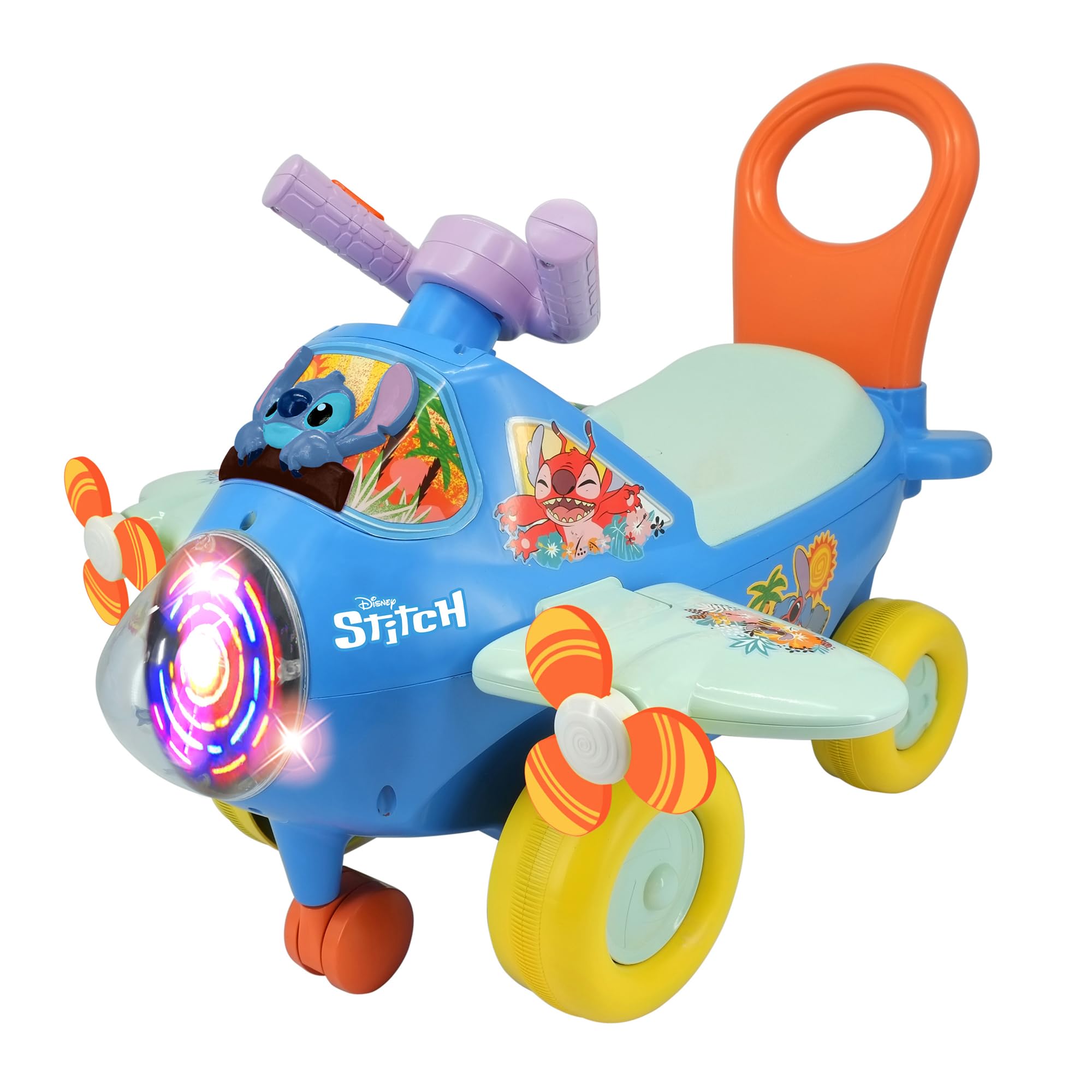 Foto 2 pulgar | Plano De Actividades Kiddieland Stitch Disney Con Luz Y Sonido - Venta Internacional.