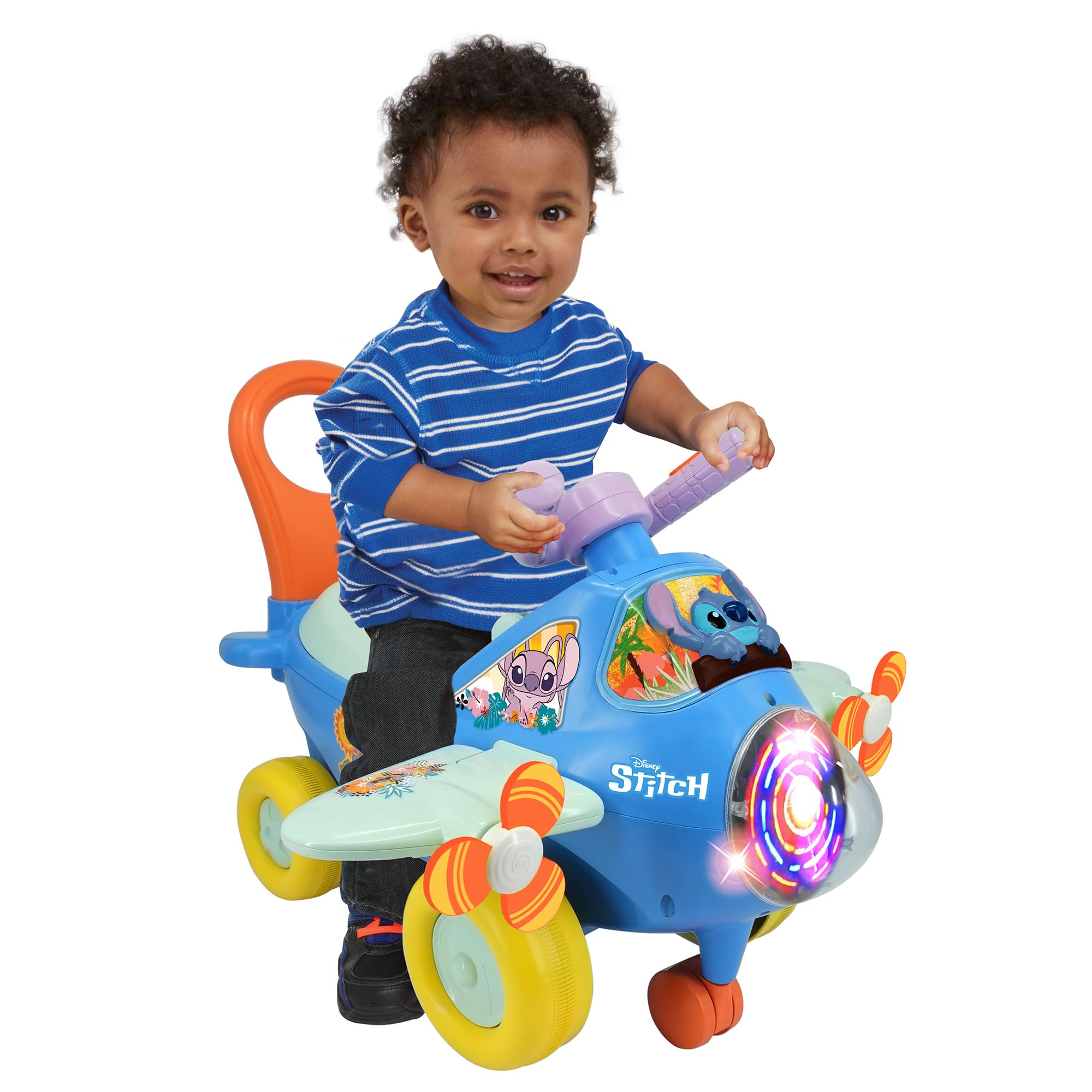 Foto 6 pulgar | Plano De Actividades Kiddieland Stitch Disney Con Luz Y Sonido - Venta Internacional.